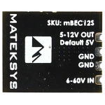 MATEK MBEC12S MICRO BEC 6-60V to 5V/9V/12V-ADJ for RC Model Airplane Helicopter FPV Racing Drones Replacement DIY Parts